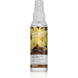 Avon Naturals Care Vanilla & Sandalwood osvěžující tělový sprej s vanilkou a santalovým dřevem 100 ml