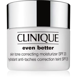 Clinique Even Better™ Skin Tone Correcting Moisturizer SPF 20 denní hydratační krém proti pigmentovým skvrnám SPF 20 50 ml