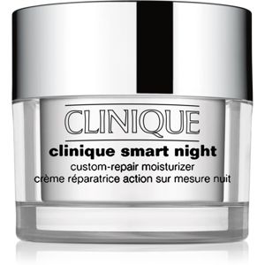 Clinique Smart Night™ Custom-Repair Moisturizer hydratační noční krém proti vráskám pro suchou až velmi suchou pleť 50 ml