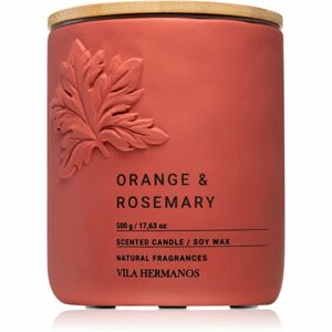 Vila Hermanos Concrete Orange & Rosemary vonná svíčka 500 g