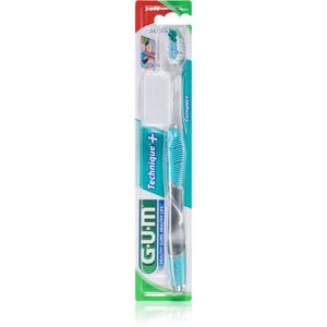 G.U.M Technique+ Compact zubní kartáček s krátkou hlavou soft 1 ks