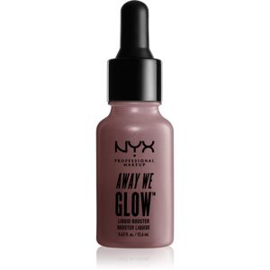 NYX Professional Makeup Away We Glow tekutý rozjasňovač s kapátkem odstín 02 Glazed Donuts 12.6 ml