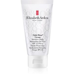 Elizabeth Arden Eight Hour Cream Intensive Daily Moisturizer For Face denní hydratační krém pro všechny typy pleti SPF 15 50 ml