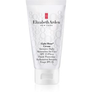 Elizabeth Arden Eight Hour Intensive Daily Moisturizer For Face denní hydratační krém pro všechny typy pleti SPF 15 50 ml