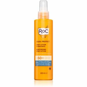 RoC Soleil Protect Moisturising Spray Lotion hydratační sprej na opalování SPF 50+ 200 ml