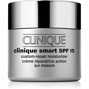 Clinique Clinique Smart™ SPF 15 Custom-Repair Moisturizer denní hydratační krém proti vráskám pro suchou a smíšenou pleť SPF 15 75 ml