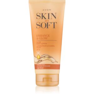 Avon Skin So Soft samoopalovací mléko SPF 15 200 ml
