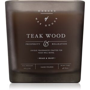 Makers of Wax Goods Teak Wood vonná svíčka 464.93 g