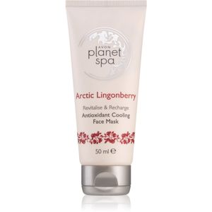 Avon Planet Spa Arctic Lingonberry antioxidační chladivá maska na obličej 50 ml