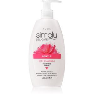 Avon Simply Delicate Gentle gel pro intimní hygienu s heřmánkem 300 ml