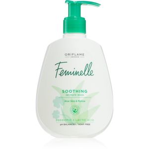 Oriflame Feminelle Soothing gel pro intimní hygienu se zklidňujícím účinkem Aloe Vera & Mallow 300 ml