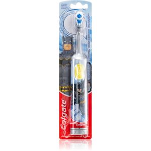 Colgate Kids Batman bateriový dětský zubní kartáček extra soft Silver
