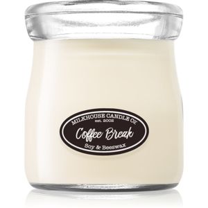 Milkhouse Candle Co. Creamery Coffee Break vonná svíčka Cream Jar 142 g