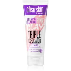 Avon Clearskin Blemish Clearing čisticí pleťový peeling proti akné 75 ml