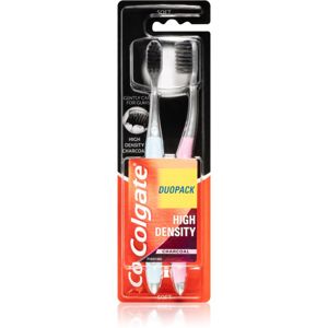Colgate High Density Charcoal zubní kartáček soft 2 ks 2 ks