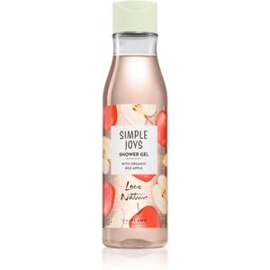 Oriflame Love Nature Simple Joys osvěžující sprchový gel Organic Red Apple 250 ml
