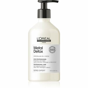 L’Oréal Professionnel Serie Expert Metal Detox hloubkově čisticí šampon pro barvené a poškozené vlasy 500 ml