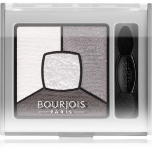 Bourjois Smoky Stories paleta kouřových očních stínů odstín 01 Grey & Night 3.2 g