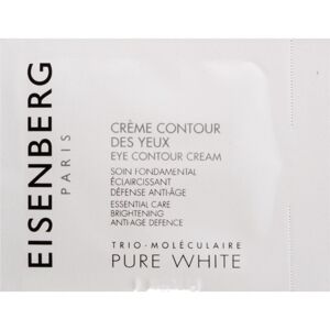 Eisenberg Pure White Crème Contour des Yeux rozjasňující protivráskový krém na oční okolí 3 ml