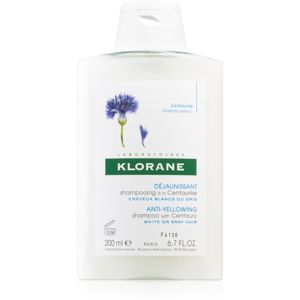Klorane Centaurée šampon pro blond a šedivé vlasy 200 ml