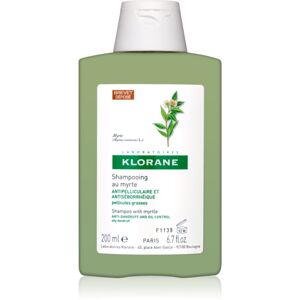 Klorane Myrta šampon proti mastným lupům 200 ml