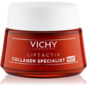 Vichy Liftactiv Collagen Specialist zpevňující noční krém proti vráskám 50 ml