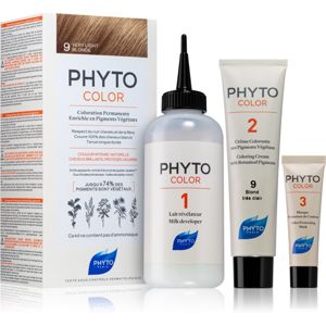 Phyto Color barva na vlasy bez amoniaku odstín 9 Very Light Blonde