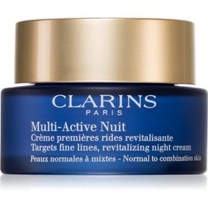 Clarins Multi-Active Nuit Revitalizing Night Cream noční revitalizační krém na jemné linky pro normální až smíšenou pleť 50 ml