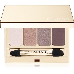 Clarins 4-Colour Eyeshadow Palette paleta očních stínů odstín 02 Rosewood 6,9 g