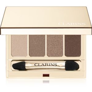Clarins 4-Colour Eyeshadow Palette paleta očních stínů odstín 03 Brown 6,9 g