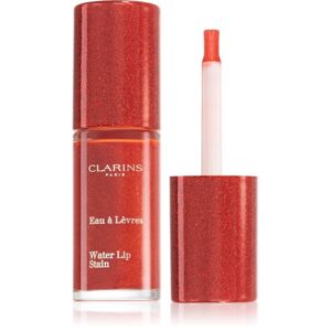 Clarins Water Lip Stain matný lesk na rty s hydratačním účinkem odstín 06 Sparkling Red Water 7 ml