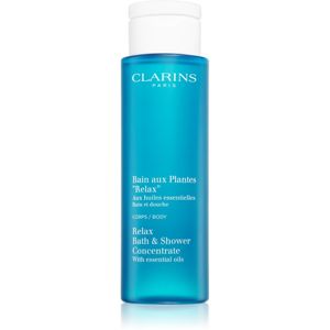 Clarins Relax Bath & Shower Concentrate relaxační koupelový a sprchový gel s esenciálními oleji 200 ml