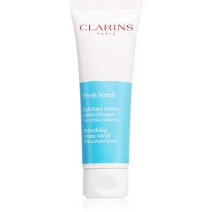 Clarins CL Cleansing Fresh Scrub krémový peeling pro rozjasnění a hydrataci 50 ml