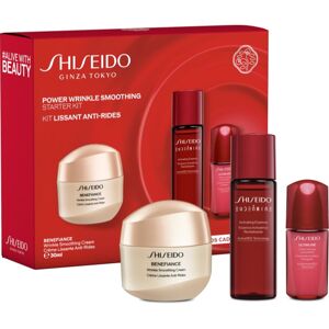Shiseido Benefiance Power Wrinkle Smoothing Starter Kit dárková sada (pro zralou pokožku)