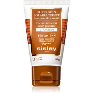Sisley Super Soin Solaire Teinté ochranný tónovací krém na obličej SPF 30 odstín 0 Porcelain 40 ml