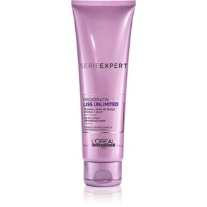 L’Oréal Professionnel Serie Expert Liss Unlimited termoochranný krém pro uhlazení nepoddajných vlasů 150 ml
