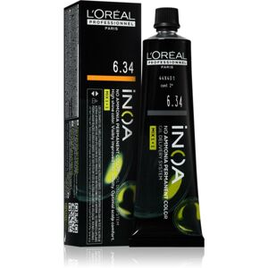 L’Oréal Professionnel Inoa permanentní barva na vlasy bez amoniaku odstín 6.34 60 ml