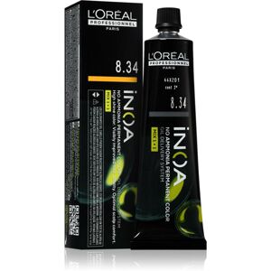 L’Oréal Professionnel Inoa permanentní barva na vlasy bez amoniaku odstín 8.34 60 ml