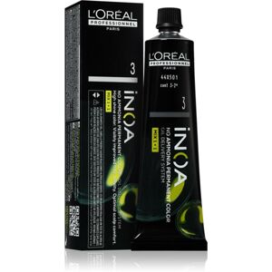L’Oréal Professionnel Inoa permanentní barva na vlasy bez amoniaku odstín 3 60 ml