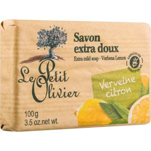 Le Petit Olivier Verbena & Lemon extra jemné mýdlo 100 g