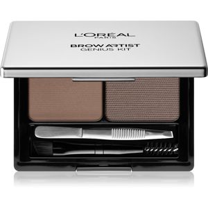 L’Oréal Paris Brow Artist Genius Kit sada na úpravu obočí odstín Light To Medium 3.5 g