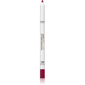 L’Oréal Paris Age Perfect konturovací tužka na rty odstín 706 Perfect Burgundy 1,2 g