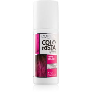L’Oréal Paris Colorista Spray barva na vlasy ve spreji odstín Hot Pink 75 ml