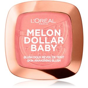 L’Oréal Paris Wake Up & Glow Blush Of Paradise tvářenka pro všechny typy pleti odstín 03 Waternelon Addict 9 g