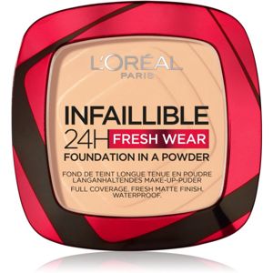 L’Oréal Paris Infaillible Fresh Wear 24h pudrový make-up odstín 40 Cashmere 9 g