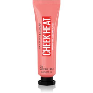 Maybelline Face Studio Cheek Heat krémová tvářenka odstín 30 Coral Ember 10 ml