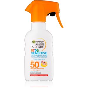 Garnier Ambre Solaire Sensitive Advanced ochranný sprej pro děti SPF 50+ 200 ml