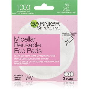 Garnier Skin Active pratelné odličovací tampony z mikrovlákna 3 ks
