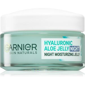 Garnier Hyaluronic Aloe Jelly noční gelový krém pro hydrataci a vyhlazení pleti 50 ml