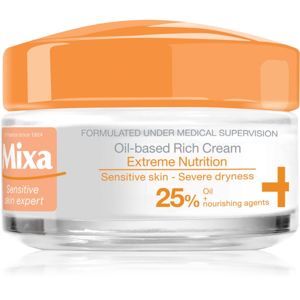 MIXA Extreme Nutrition bohatý hydratační krém s pupalkovým olejem 50 ml